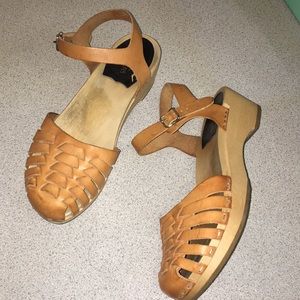 Swedish Hasbeens 'Snake Debutant' size 37
